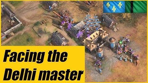 Facing the Delhi master, Don Artie. High View - French vs Delhi