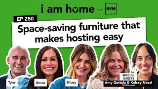 Space saving furniture that makes hosting easy
