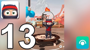 Clumsy Ninja - Gameplay Walkthrough Part 13 - Level 20 (iOS, Android)