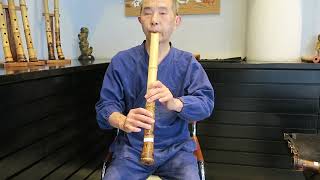 都山流1尺8寸 4301h-to18 - YouTube