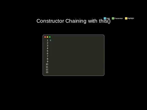 java 031 this keyword