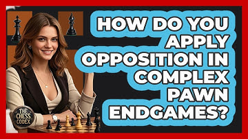 How Do You Apply Opposition In Complex Pawn Endgames? - The Chess Codex