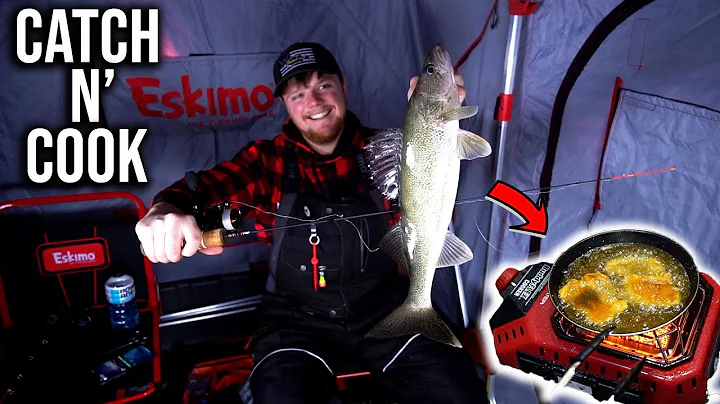 Fox River Ice Fishing CATCH N COOK!! (Is it GOOD o...