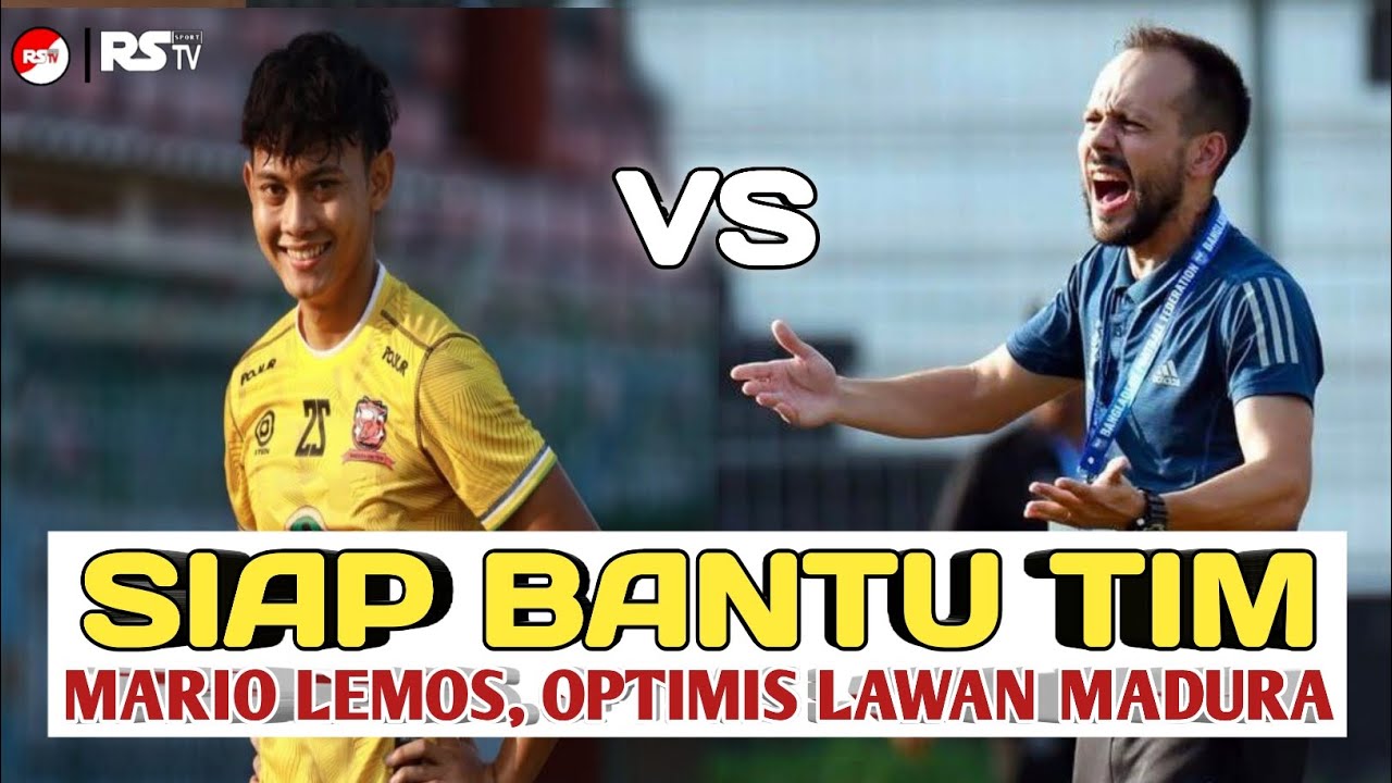 Riski Afrisal Siap Bantu Madura United Hadapi Persijap | Lemos Tetap Optimistis Bangkit