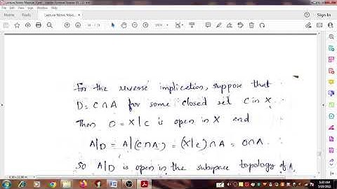 Topology Relatively Closed Sets and Topological Properties