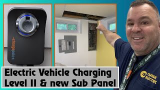 Installing a Chargepoint Electric Vehicle Charger for Seamless Charging at Home #evse #chargepoint