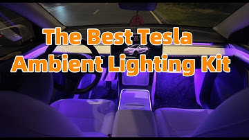 Transform Your Tesla Model 3/Y with This AMAZING Ambient Lighting Kit! (Full Install Guide)