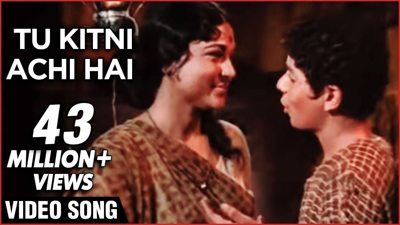 Tu Kitni Achhi Hai   Lata Mageshkar Classic Bollywood Emotional Hit Song   Raja Aur Runk