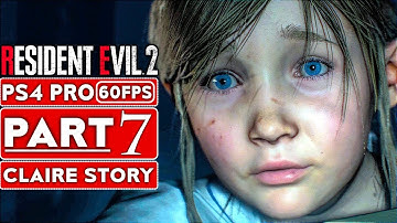 RESIDENT EVIL 2 REMAKE Gameplay Walkthrough Part 7 Claire Story [1080p HD 60FPS PS4] - No Commentary
