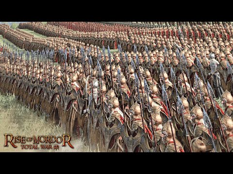 Видео: 15 000 Орков Мории VS 3 000 Лесных Эльфов | Cinematic Battle Rise Of Mordor