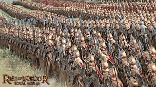 15 000 Орков Мории VS 3 000 Лесных Эльфов | Cinematic Battle Rise Of Mordor