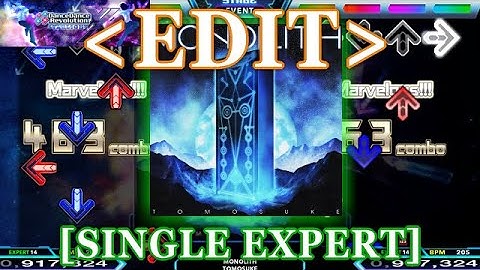 【DDR XX EDIT】MONOLITH [SINGLE EXPERT] Lv.14