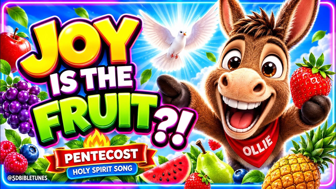 Fruit of the Spirit Song for Kids 🍓 Love Joy Peace 🎵 Bible Story Song ...