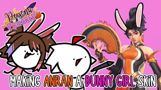 Making Anran from Overwatch a Bunny Girl Skin