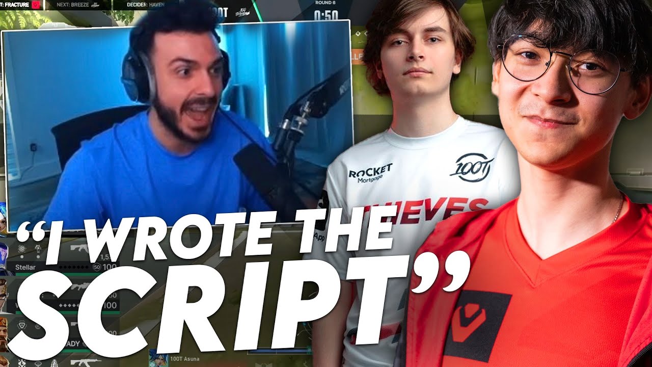 Tarik Reacts To Sentinels Vs 100 Thieves TENZ VS ASUNA NA VALORANT 