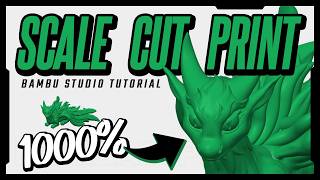 How To Cut Large 3D Models For Stronger Prints - Bambu Studio Tutorial