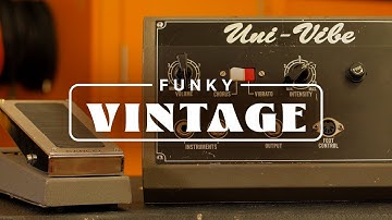 The Shin-Ei Uni-Vibe Might Be the Best Effect | Funky Vintage Found on Reverb