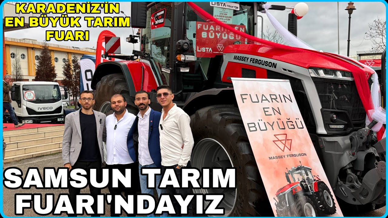 TÜYAP SAMSUN TARIM FUARINA GİTTİK * EKİPTEN BASKIN YEDİM * İNANILMAZ BİR GÜN YAŞADIM