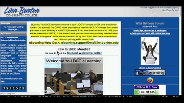 Changing Your Moodle Password