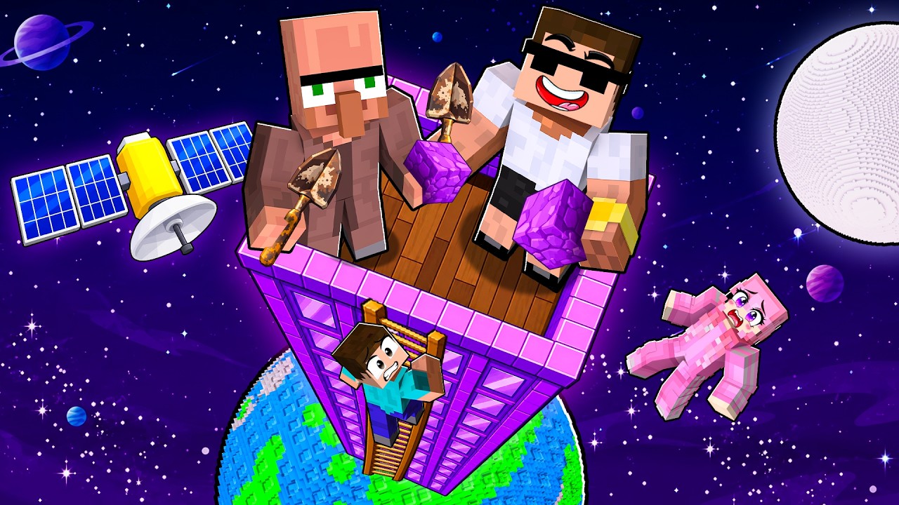 BUILDING TOWER TILL MARS IN ROBLOX !!