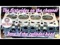 The first video on the channel. Bore of the cylinder head.