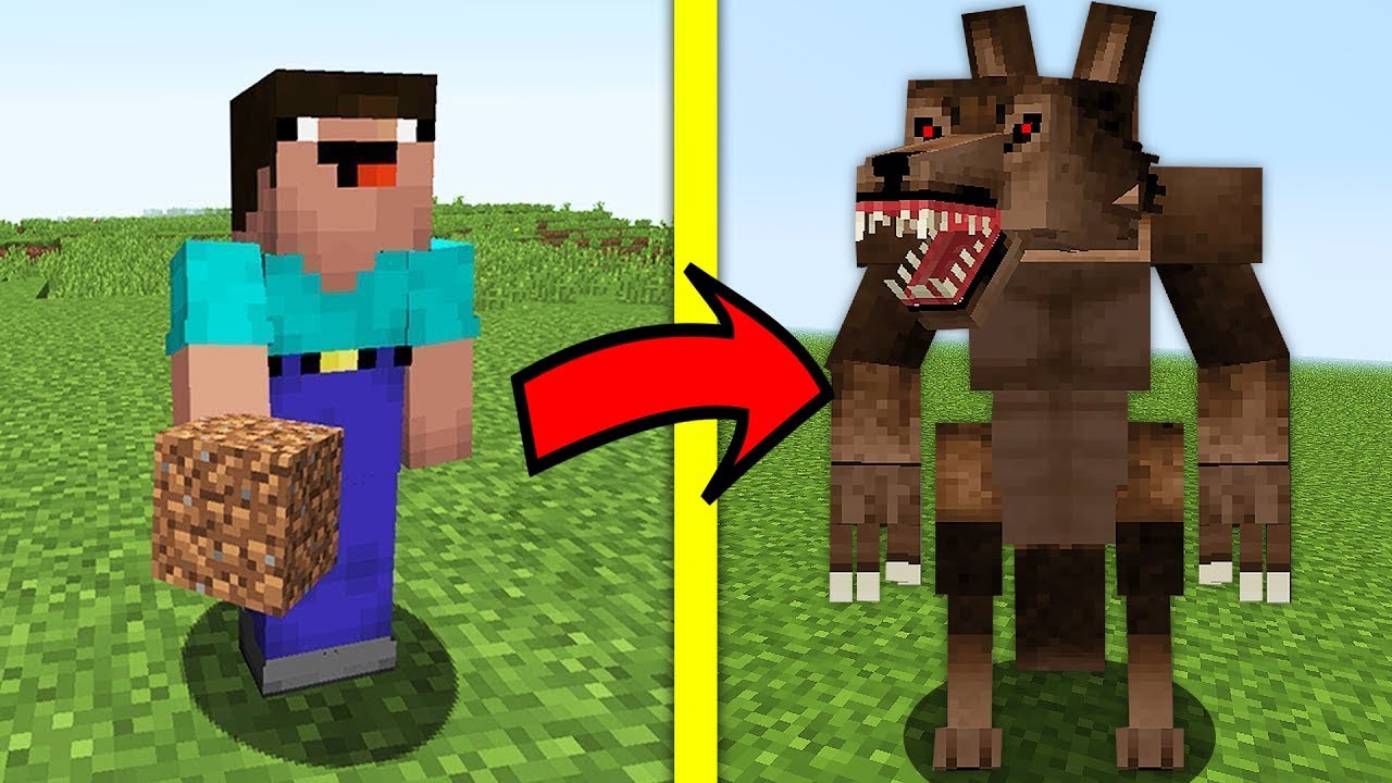 НУБ ПРЕВРАТИЛСЯ В ОБОРОТЕНЬ МУТАНТ В МАЙНКРАФТ ! НЕУДАЧНИК НУБ МУЛЬТИК И ТРОЛЛИНГ ЛОВУШКА ОБЗОР МОДА