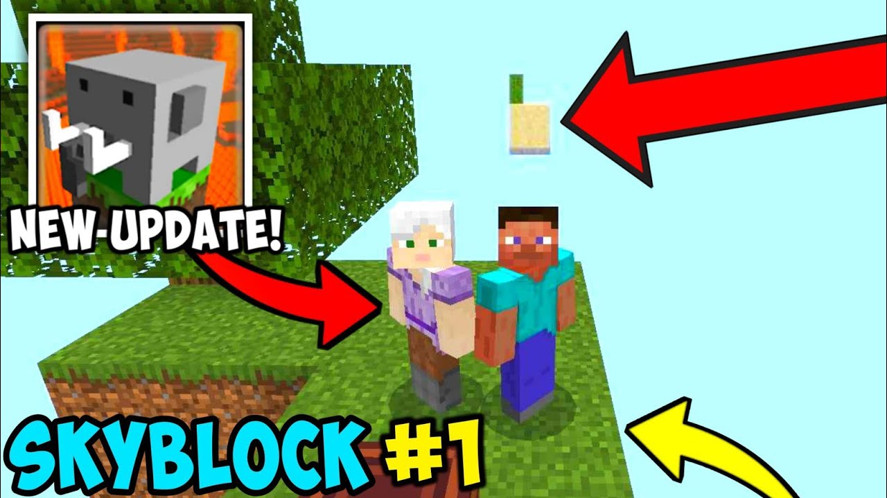 Craftsman: New Multiplayer Skyblock Survival Series - Part 1 - YouTube