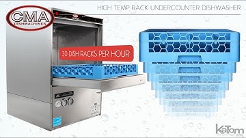 CMA Dishmachines High Temp Undercounter Dishwasher (UC65E)