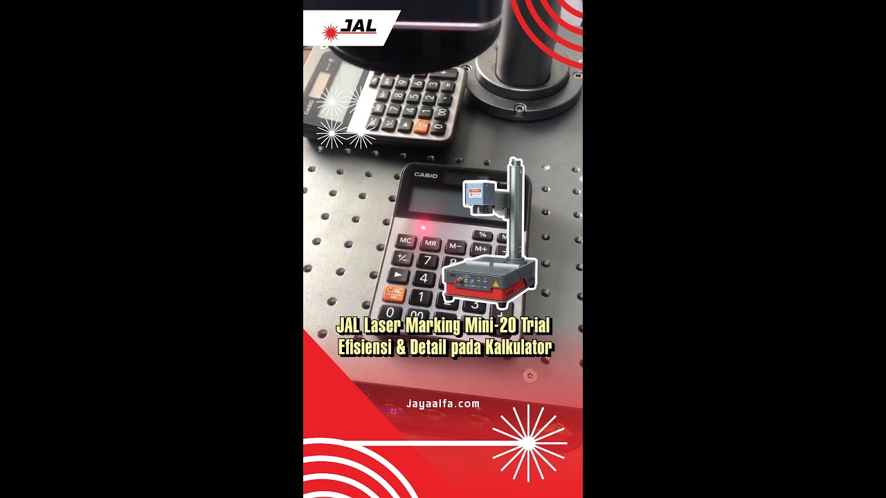 Uji Coba JAL Laser Marking Mini-20: Marking Detail dengan Fiber Laser Portable