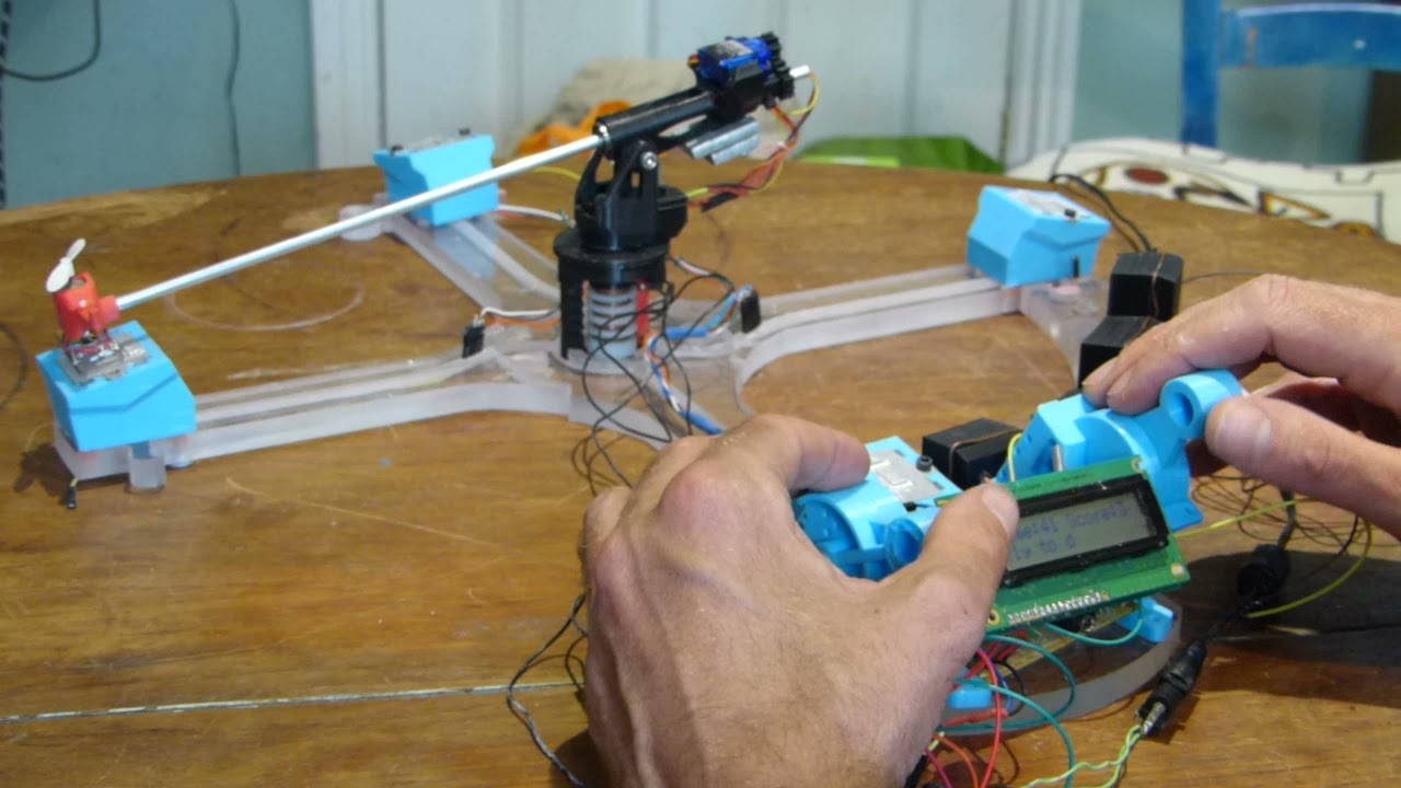 Airlift remake. PIC based helicopter game