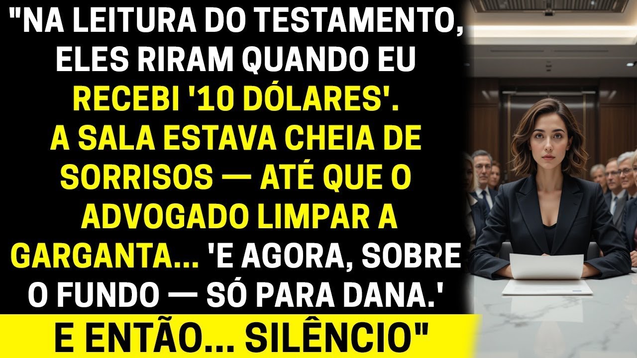 Na Frente de Todos, Riram da Minha Herança de $10 — Mas o Que Veio Depois os Fez Congelar