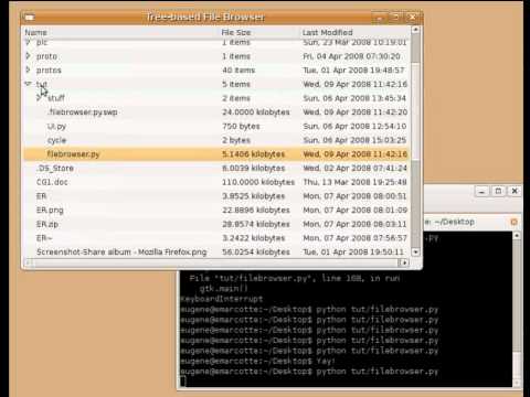 Python File Browser Demo - YouTube