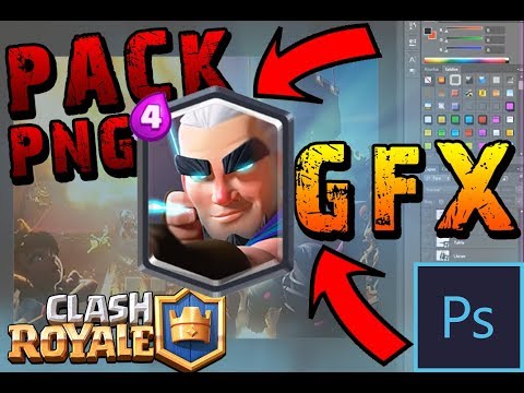 ¡¡EL MEJOR PACK DE CLASH ROYALE GFX!!! Imágenes PNG Clash Royale!! GFX CLASH ROYALE!! L 2018