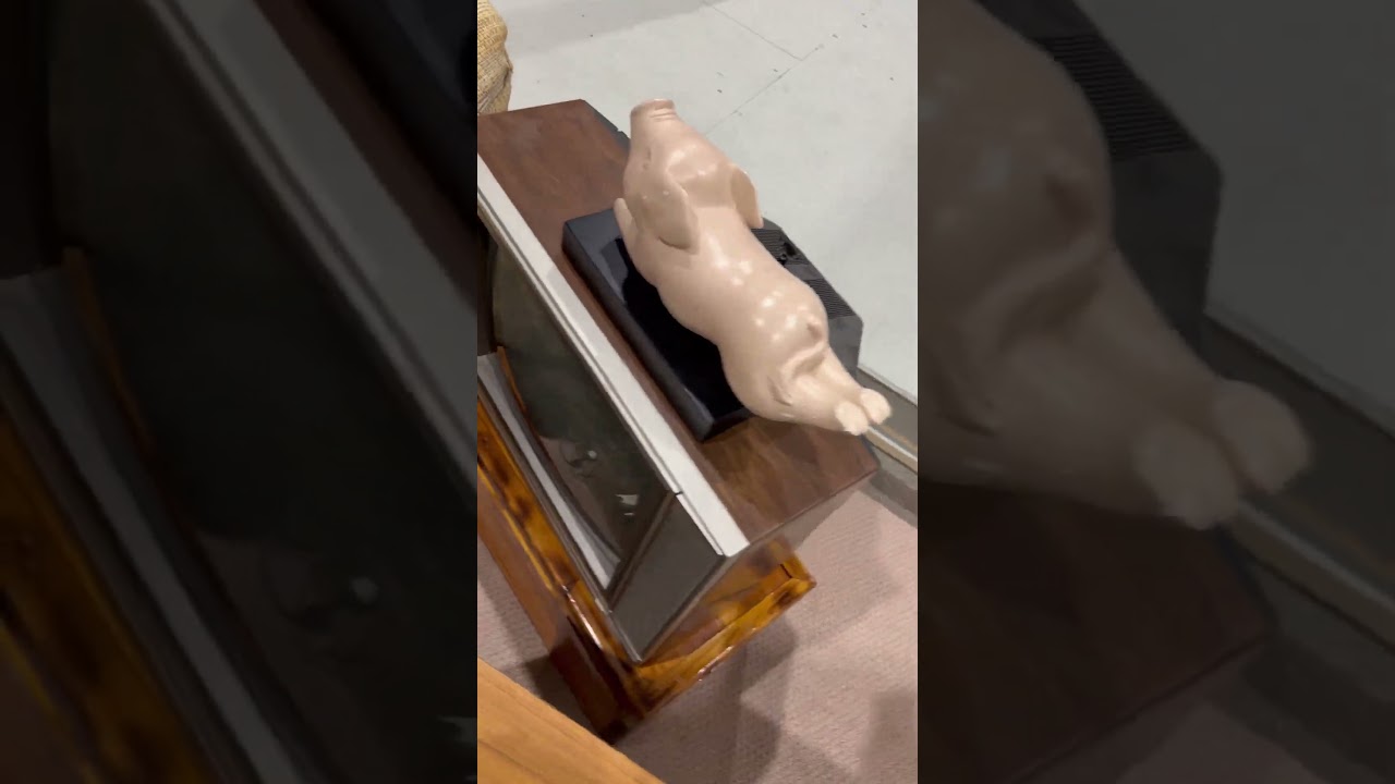 On movie set and found this sweet wood grain tv from 1986 made in Canada! 