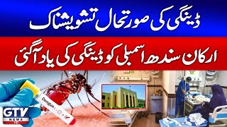 Sindh Dengue Outbreak Embly Members Wake Up To The Danger Breaking News Gtv News