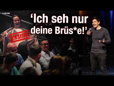 Brüste und Babys in einer Comedy Show! - Alain Frei