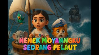 Download lagu 🌊🚢 Nenek Moyangku Seorang Pelaut | Lagu Anak Indonesia 🎶🧒✨ | MEMA Kids