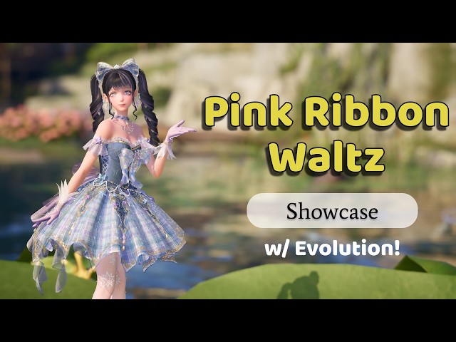 Pink Ribbon Waltz Outfit Showcase ALL SKINTONES | Infinity Nikki