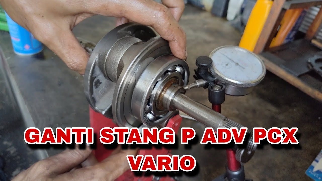 TUTORIAL GANTI STANG PISTON MOTOR VARIO ADV PCX 150 MUDAH DI PAHAMI DAN