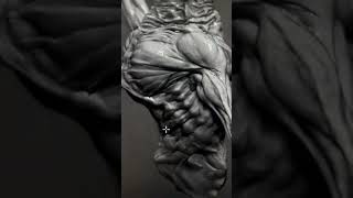 Organic - 💪 WIP #3dart #zbrush #zbrushsculpt #creature #creatureart #creaturedesign #digitalsculpt