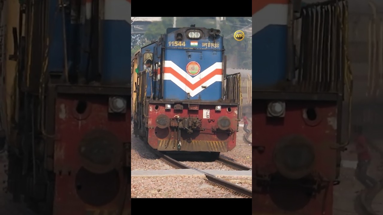 VTA WDM3D Uttaranchal Express 110 kmph 