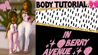 BODY TUTORIAL( Slim Thick)   BERRY AVENUE  ♡ #berry #berryave #roblox (Mom)