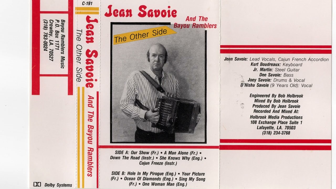 Jean Savoie And The Bayou Ramblers- Ocean Of Diamonds