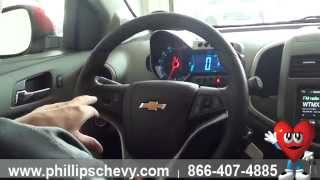 Detailed Phillips Chevrolet - 2015 Chevy Sonic – Interior Walkaround - Chicago New Car Dealership Details