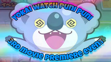 Awesome new yokai! // Yokai watch puni puni.Yokai watch movie 3 event and crank a kai