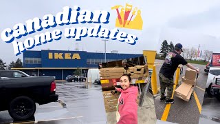 🏡 Canadian House Updates | crazy chaotic vlog, bad luck day!