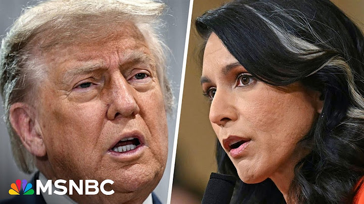 'I don't care what she says': Trump counters DNI assessment on Iran nuclear program