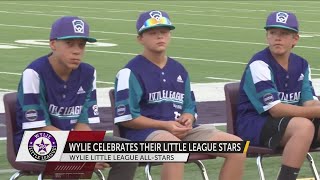 Wylie Celebrates Little League All-Stars at Sandifer Stadium