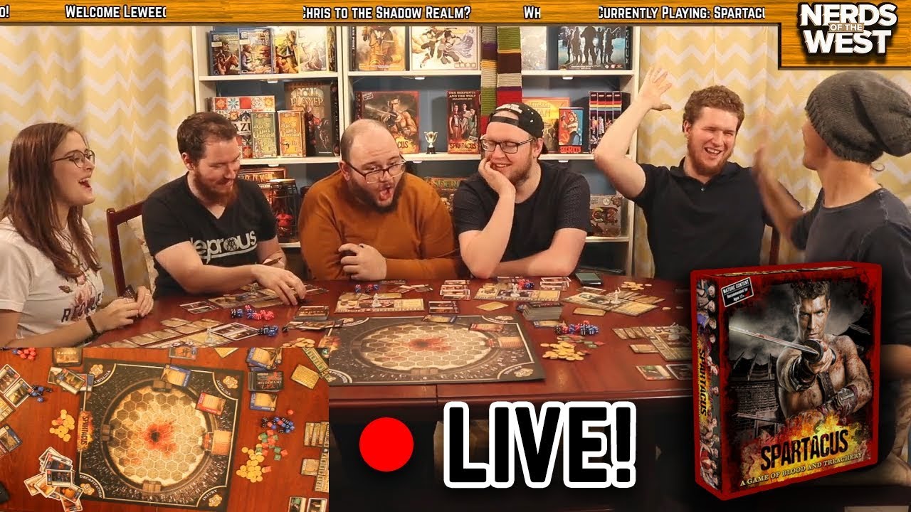Blood and Treachery - Spartacus Live Stream 30/9/18 - YouTube