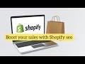 Boost your sales with shopify|Shopify seo |The Ultimate Shopify marketing for beginners step by step